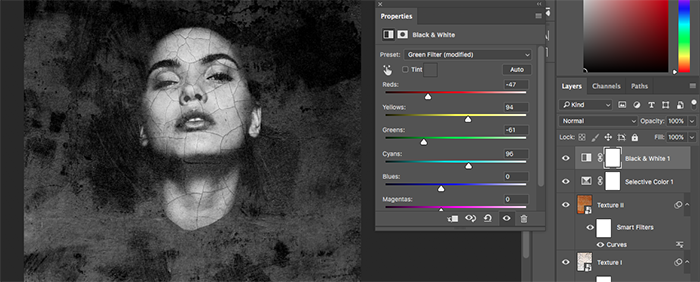 How to Make Abstract Portraits in Photoshop  Step by Step  - 61