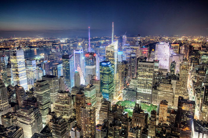 The view from the top of the Empire State Building - new york city pictures