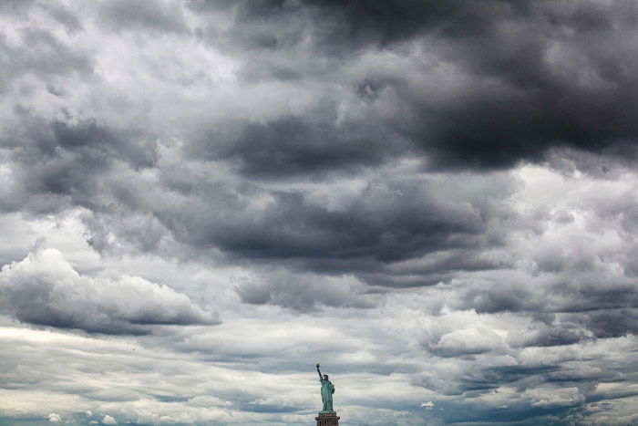 The Statue of Liberty, as seen from the Staten Island Ferry. best places to take pictures in nyc