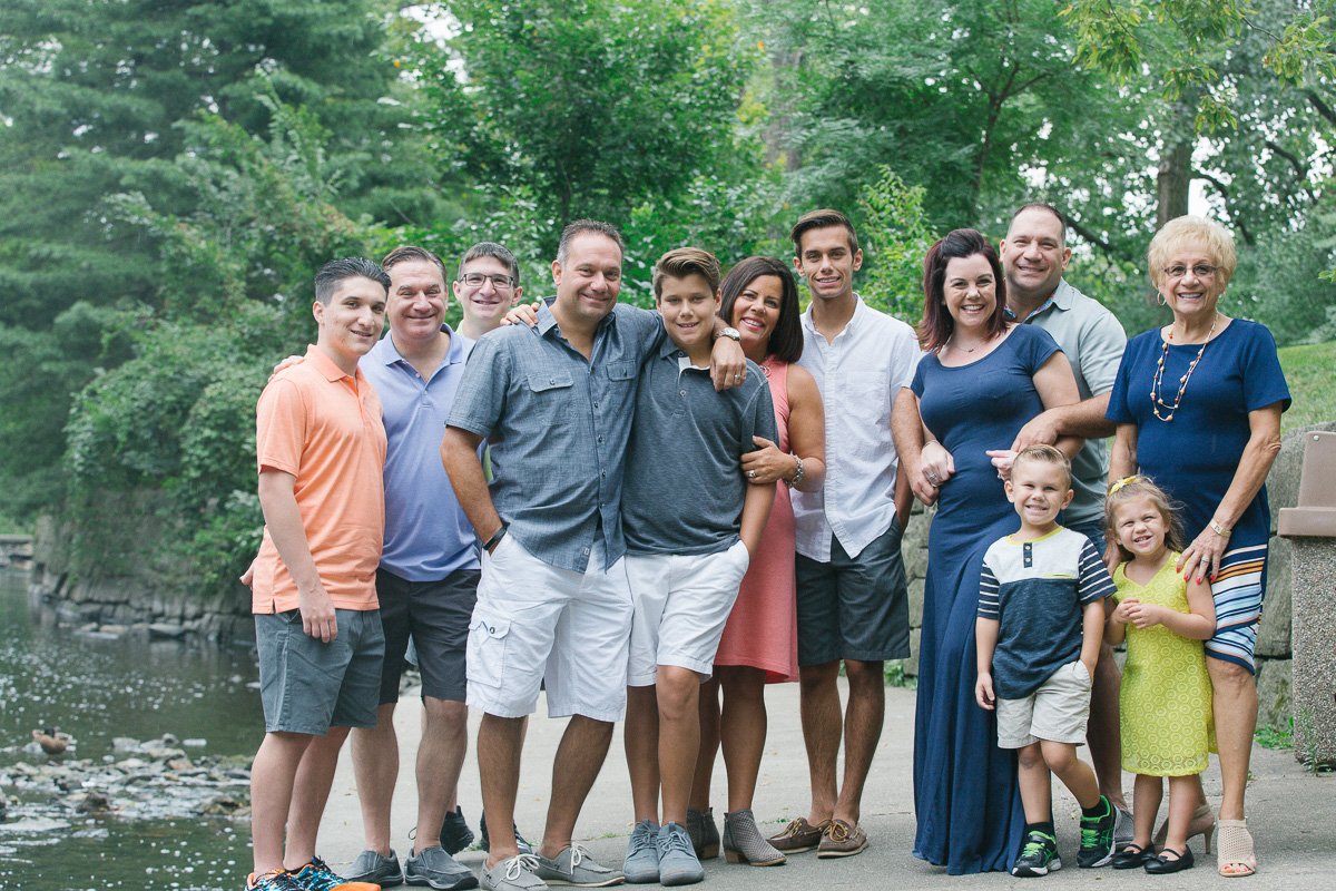 Colorful Ideas for Family Picture Outfits: Gray Edition