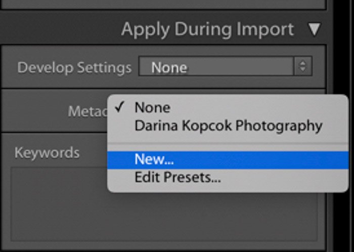 A screenshot showing how to organize photos in lightroom