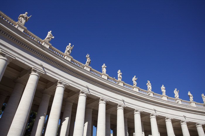 St Peter's square in the Vatican - Rome photography locations