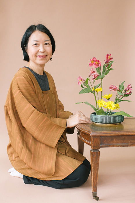 A female model posing in a studio - photography studio equipment