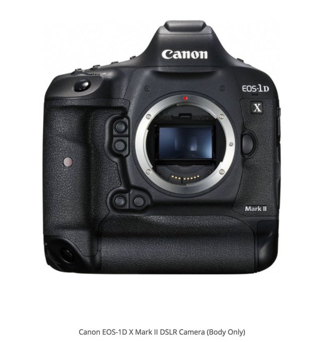 Canon 1D X Mark II best camera for real estate photography