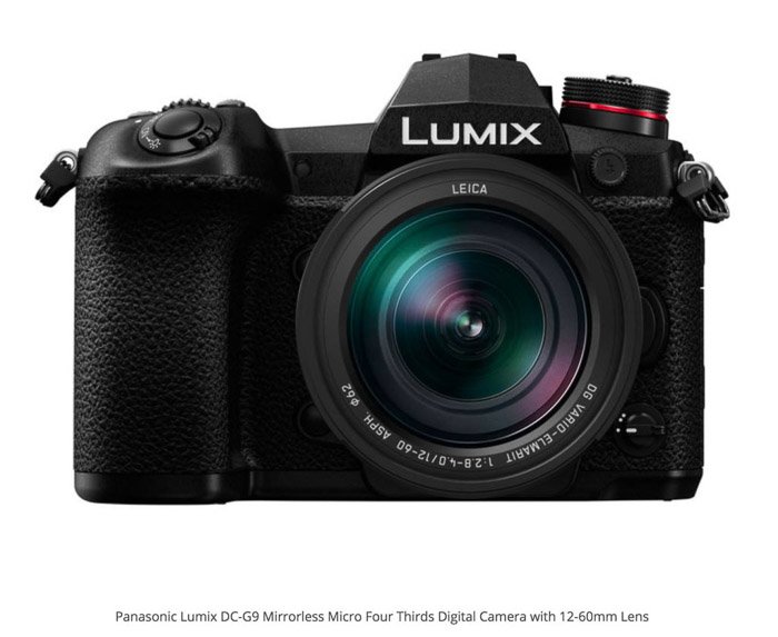 Panasonic Lumix G9 camera for real estate photography