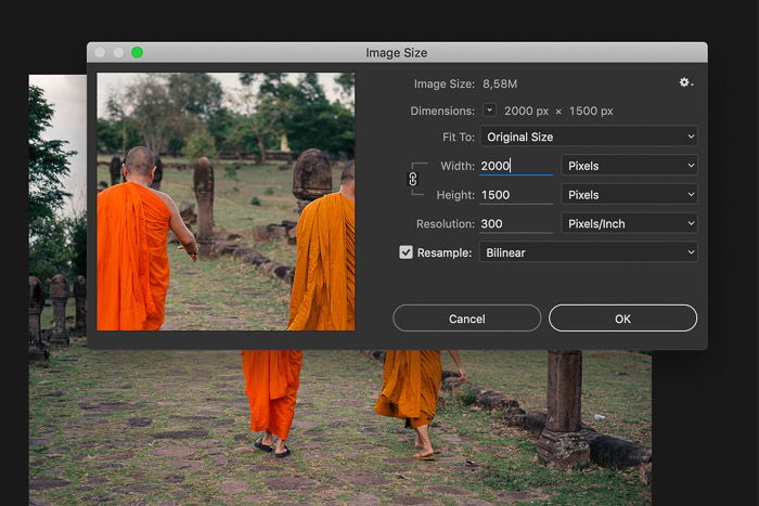 How to Change the Resolution of an Image in Photoshop