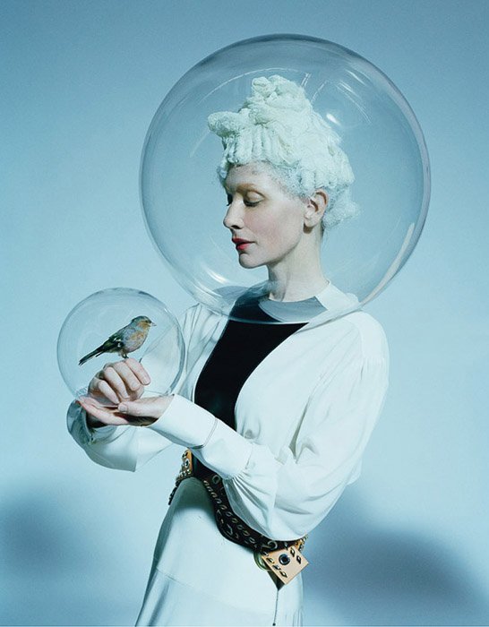 photo of Cate Blanchett by high fashion photographer Tim Walker
