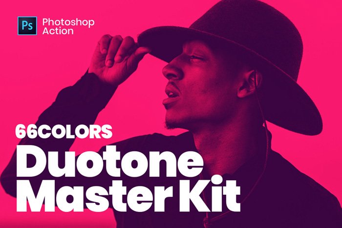 screenshot of 66 Colors Duotone Master Kit - Best Photoshop Filters