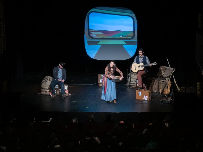 A stage photography shot of a live theatre performance