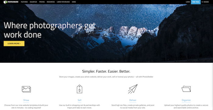 best website builder for photographers