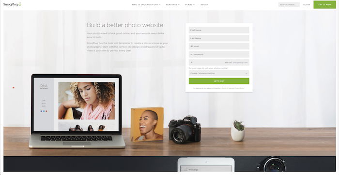 best website builder for photographers