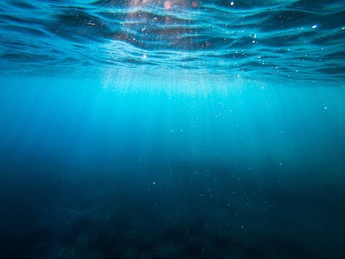 Atmospheric underwater photography