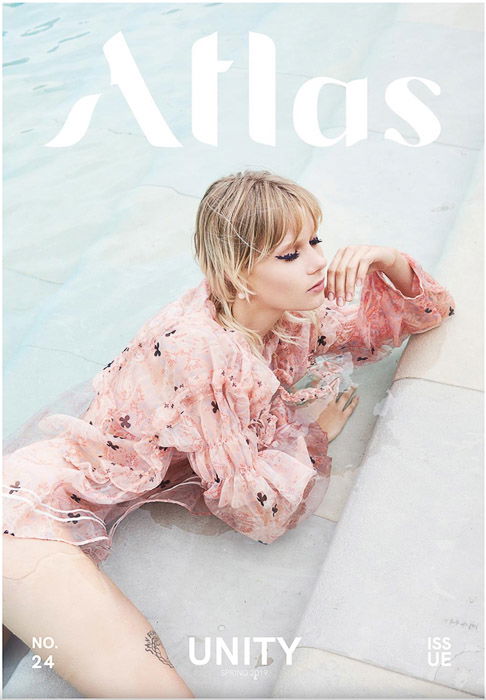 The cover of Atlas magazine that accepts photography submissions