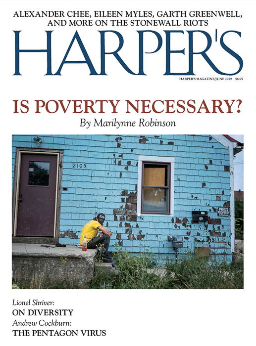 A documentary photo cover of Harper's, one of the top magazines looking for photo submissions