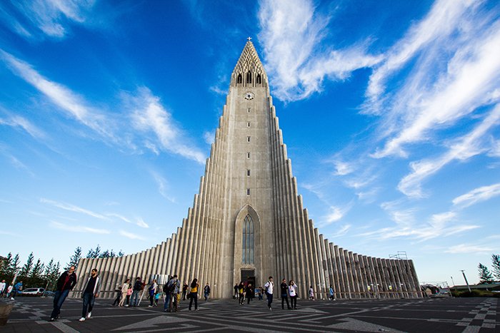Hallgrimskirkja Church in Reykjavik - iceland photography tips 