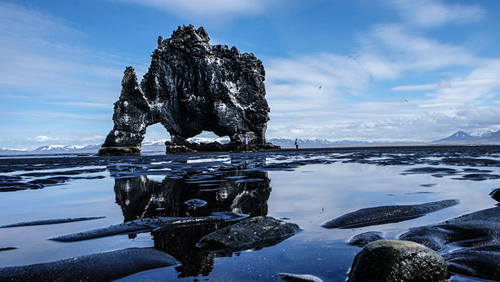 Hvítserkur seastack iceland 