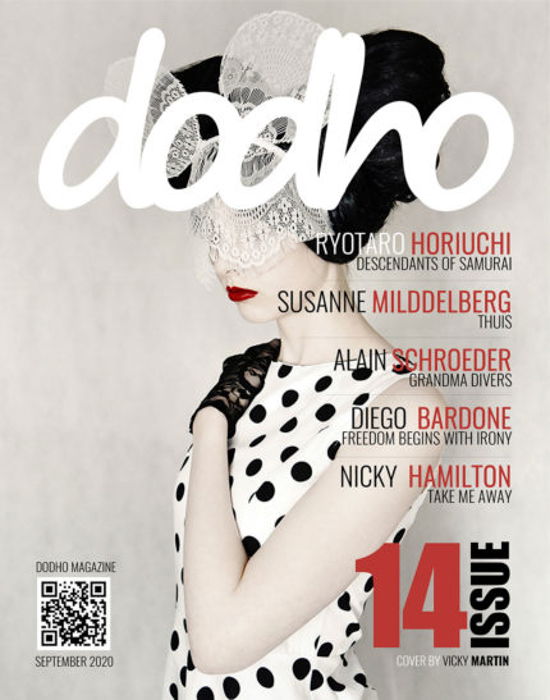 A fashion portrait cover of Dodho, one of the top magazines looking for photo submissions