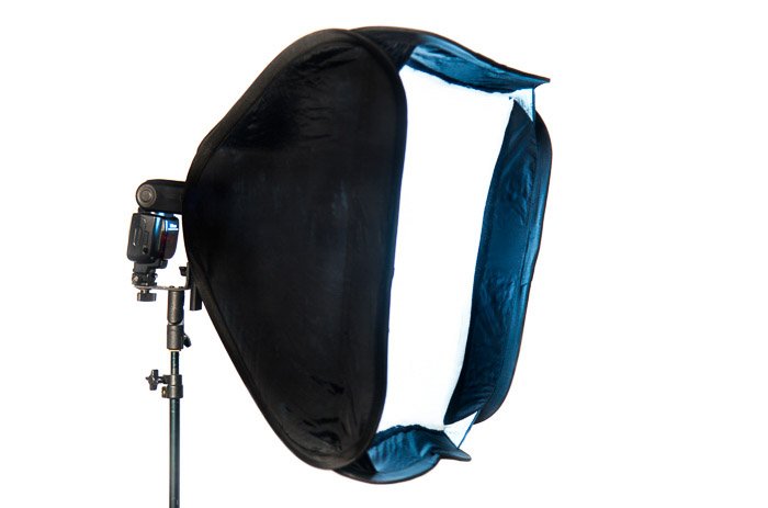 A softbox for photography lighting