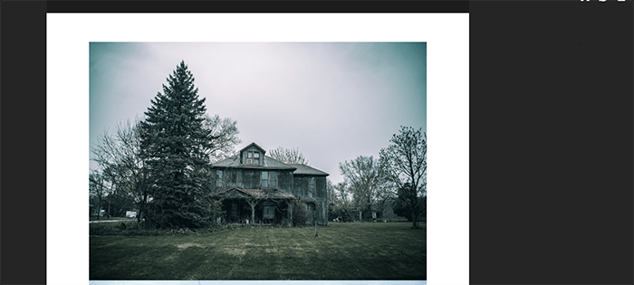 A screenshot from the Forgotten Iowa Tumblr photography blog