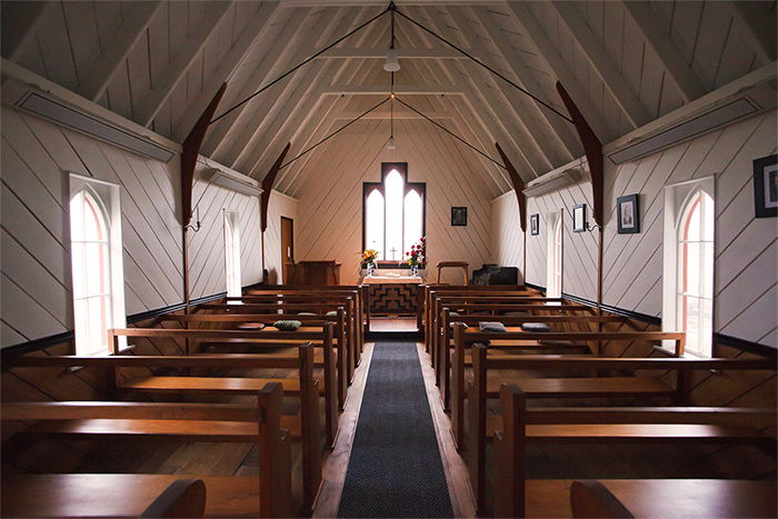 the interior of a church demonstrating the use of tone in photography 