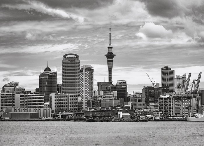 Auckland from Waitemata Harbour , beautiful pictures of new zealand