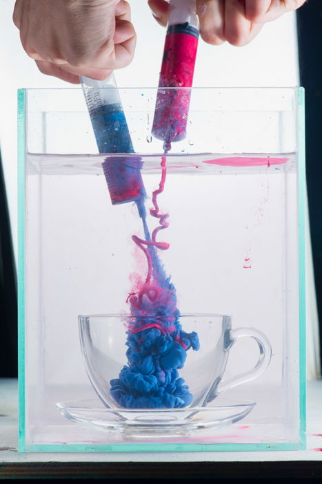 How to use Paint in Water Technique for Cool Liquid Photos - 96