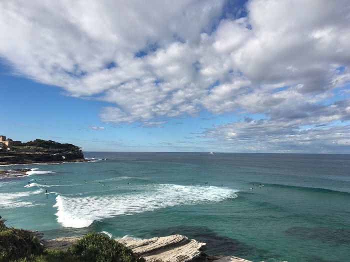 a stunning seascape at Bondi beach - smartphone landscape photos