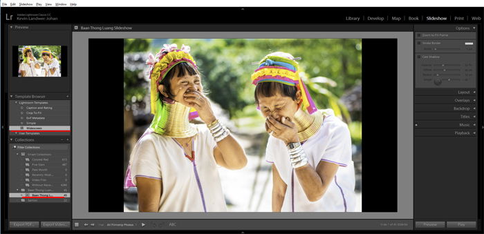 How to Create a Cool Lightroom Slideshow  Step by Step  - 2