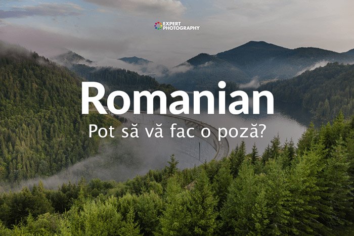 how to say can i take a picture in Romanian