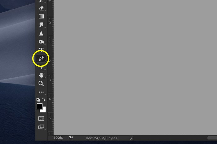 A screenshot showing how to create your own custom shape in photoshop