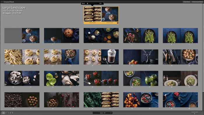 Illustrative photo of Lightroom book module