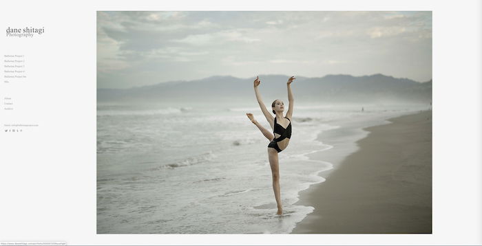 Photo of a ballerina by Dane Shitagi