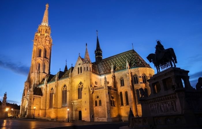 an image of Matthias Church in Budapest Hungary