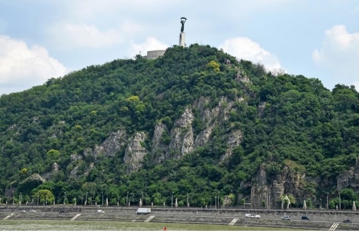 an image of Gellért Hill Budapest Hungary