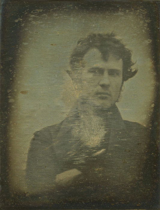 The very first portrait photo ever taken