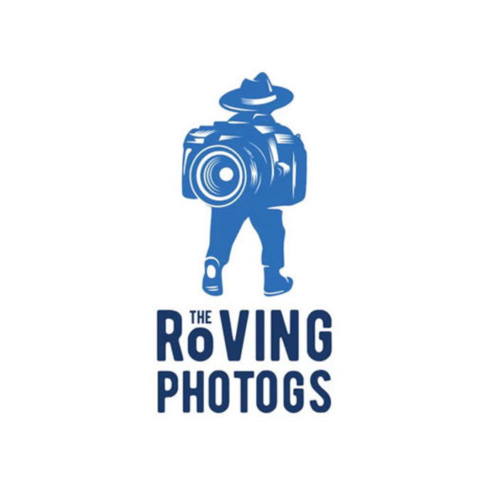 the roving photogs photography business logo