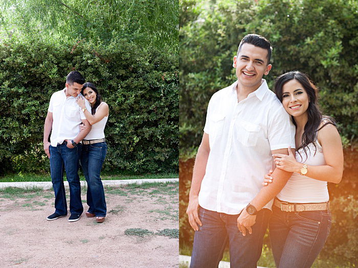 Young Happy Couple Posing In Studio. Man Standing With Arms In Pockets.  Isolated Gray Background Stock Photo, Picture and Royalty Free Image. Image  75590707.