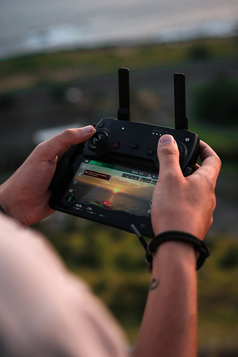 Photo of a drone control