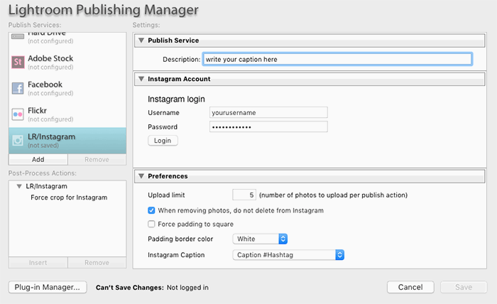 Lightroom Publishing Manager