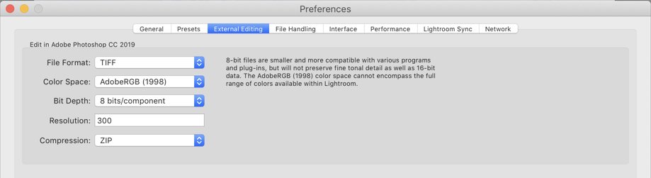 Preferences in Adobe Photoshop