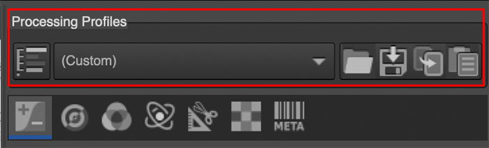 rawtherapee processing profiles