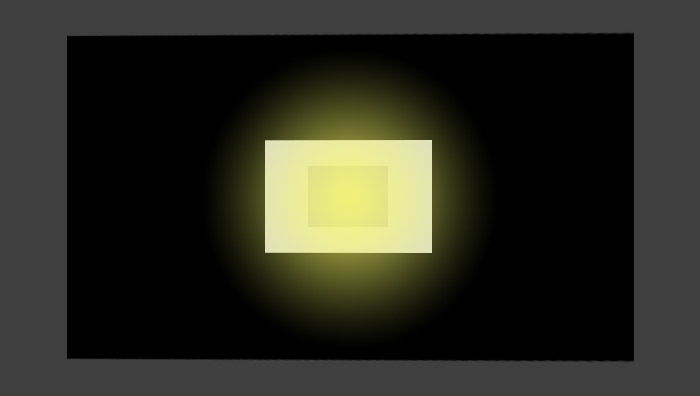 diagram using a projector to explain the Effect of Crop Factor on ISO