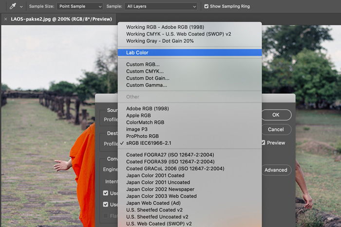 What Is Lab Color Space And How To Use It In Photoshop | expertphotography