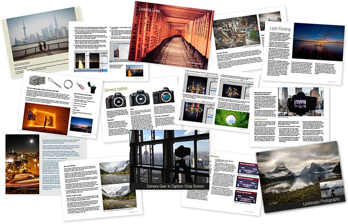 official image of the Photography Tutorial eBook 