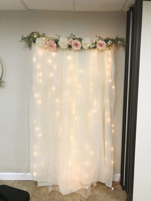 diy backdrop