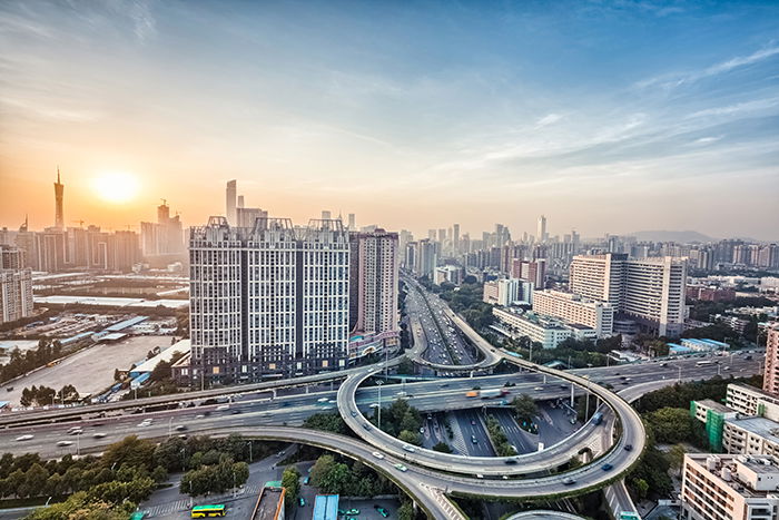 Cityscape in HDR.