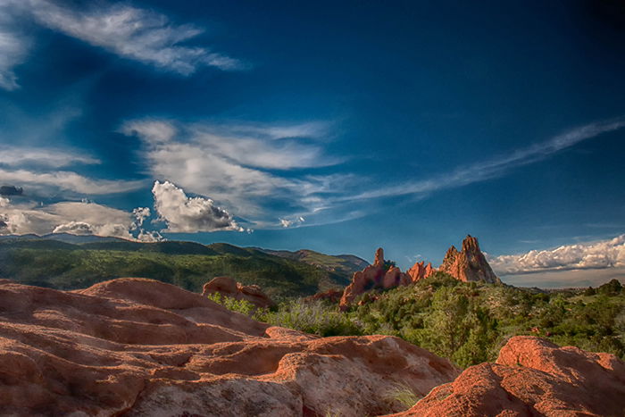 Landscape photography taken with HDR bracketing technique.