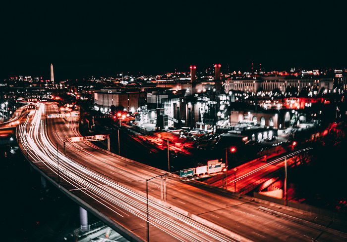 Light Trails Photo by Dineda Nyepan