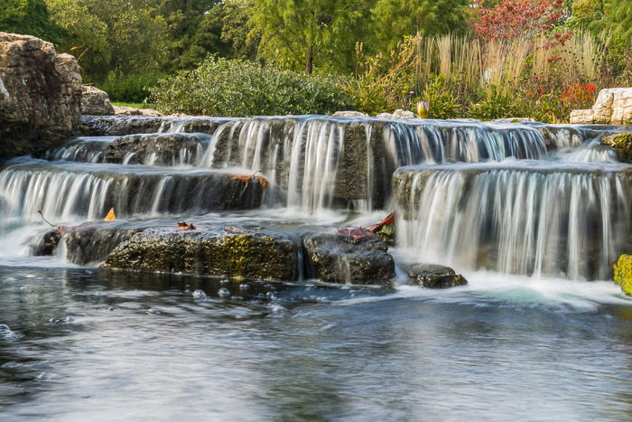 Long Exposure waterfall with optimal blur