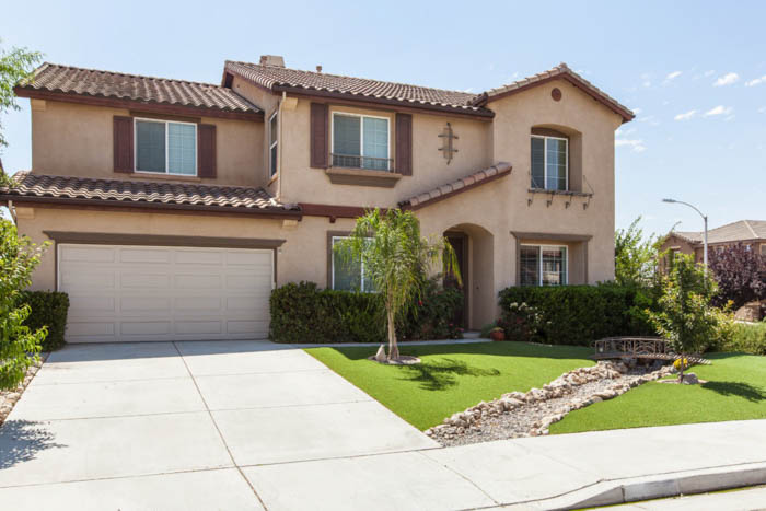 Exterior of a nice suburban property